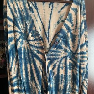 Tie dye cardigan/jacket